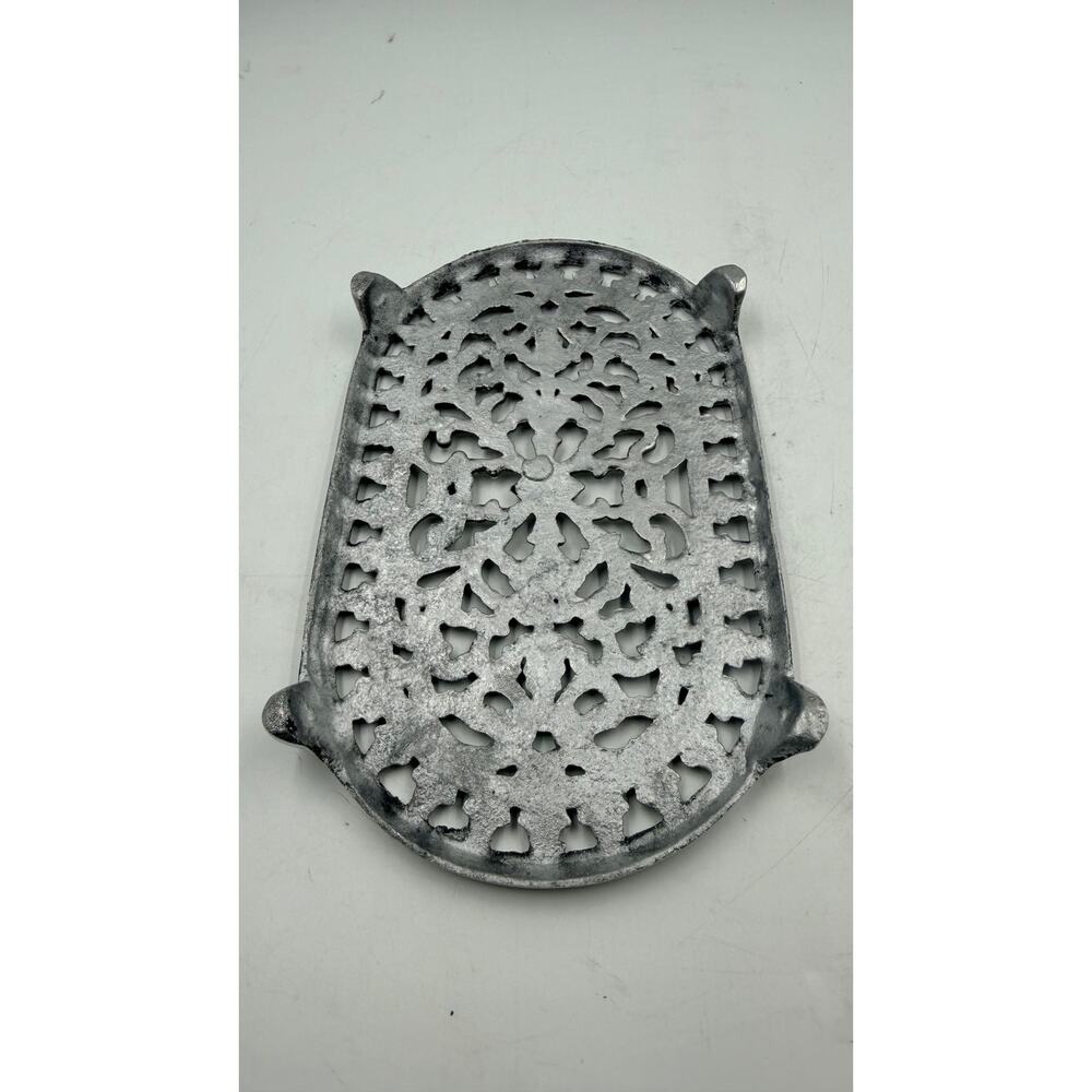 Vintage Welch Trivet Aluminum Pan Pot Stand 9”X5.75” RARE - Picture 4 of 4